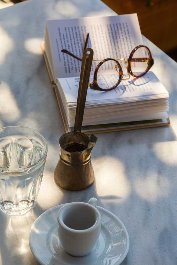 Traditional Kafenio Greek Coffee