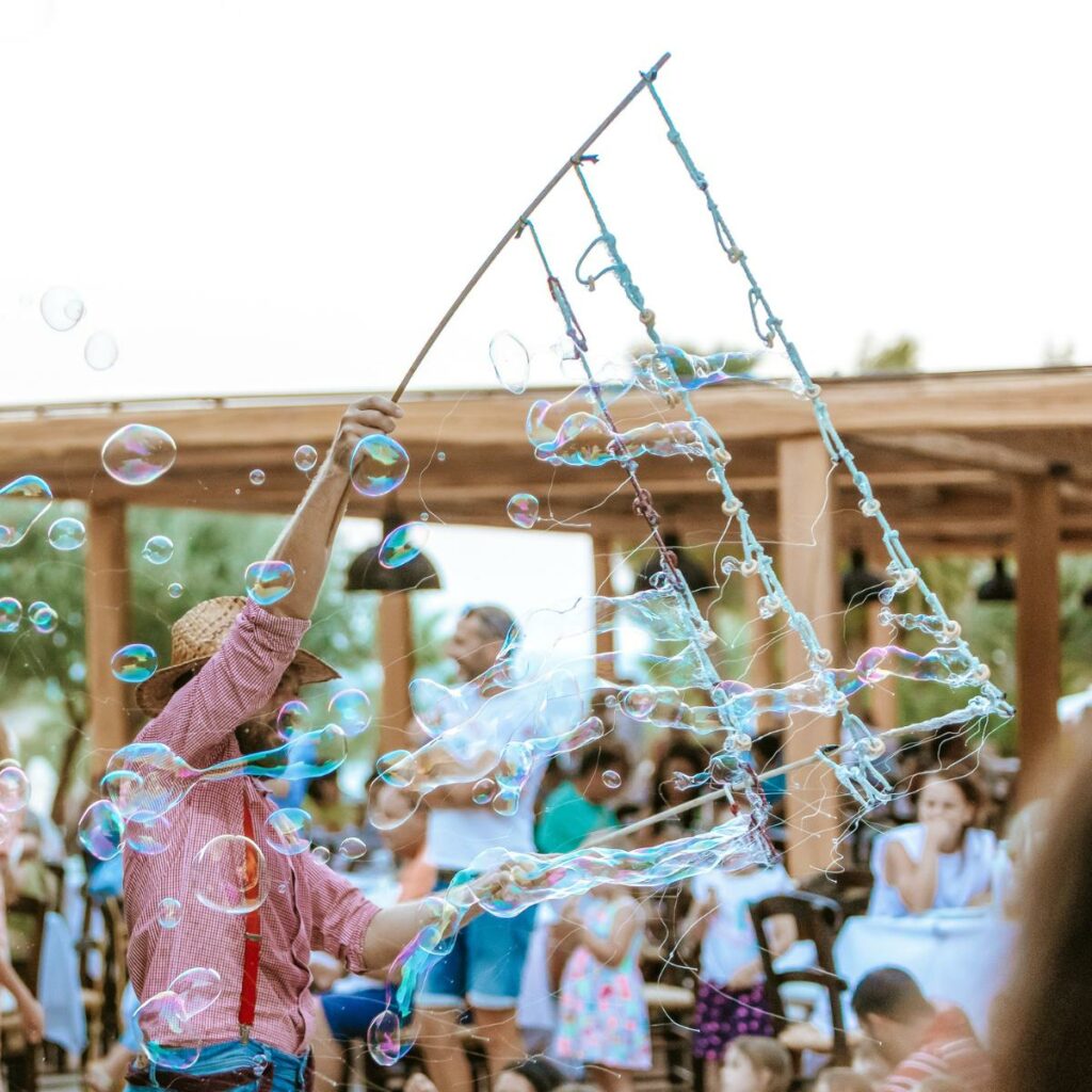 Bubbles and Magic Show