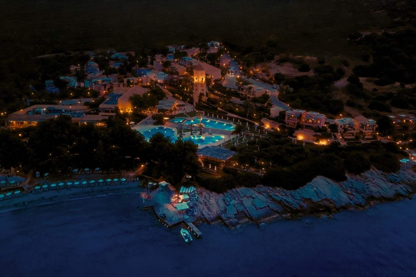 Candia Park Village Night