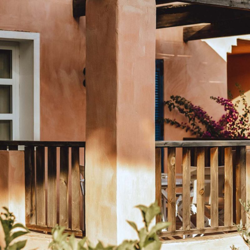 Superior Family Apartment with Village View_Balcony